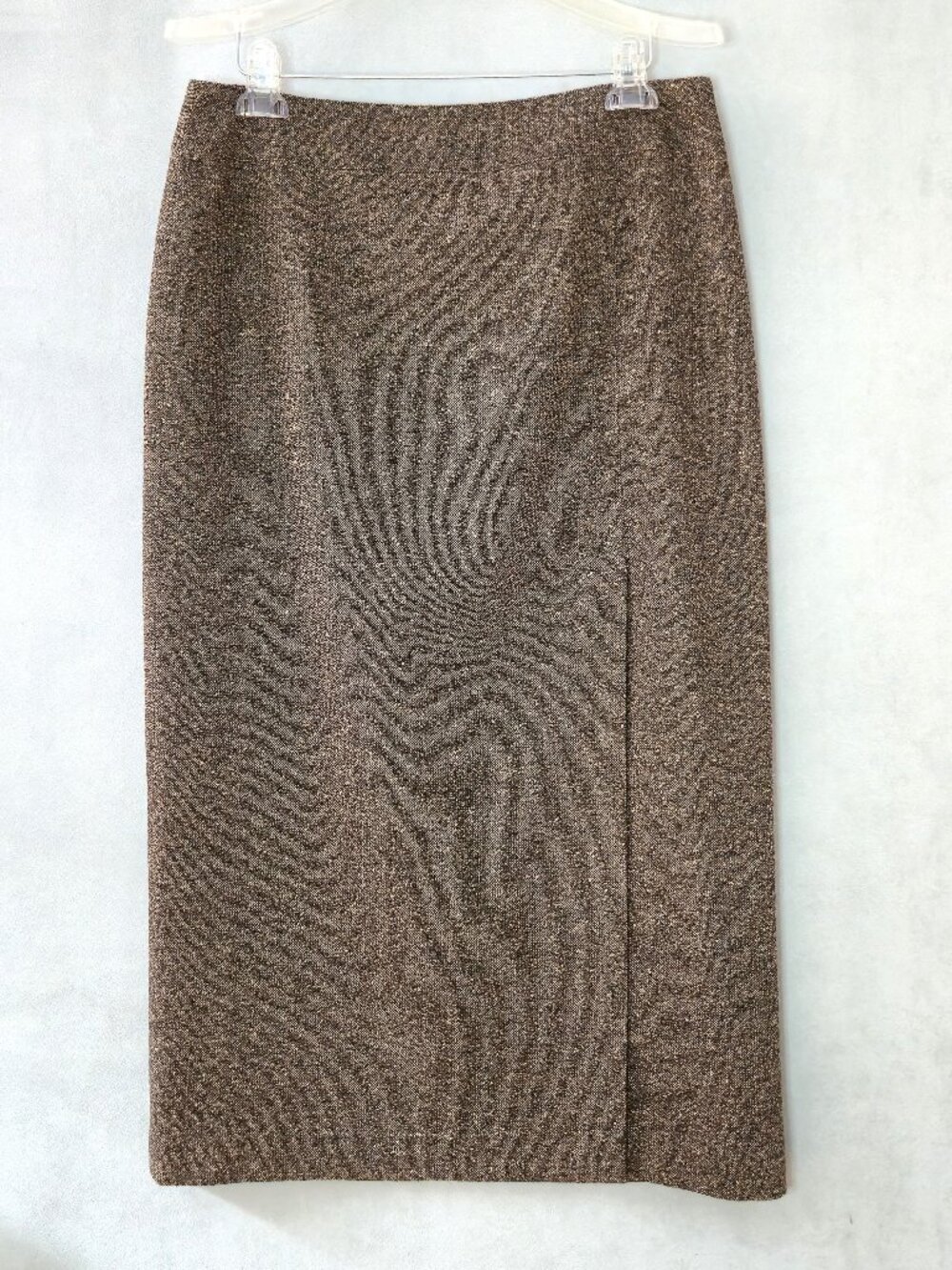 D’oraz Vintage Petite Maxi Skirt | Thigh-High Slit | Size 16P | Made in Canada